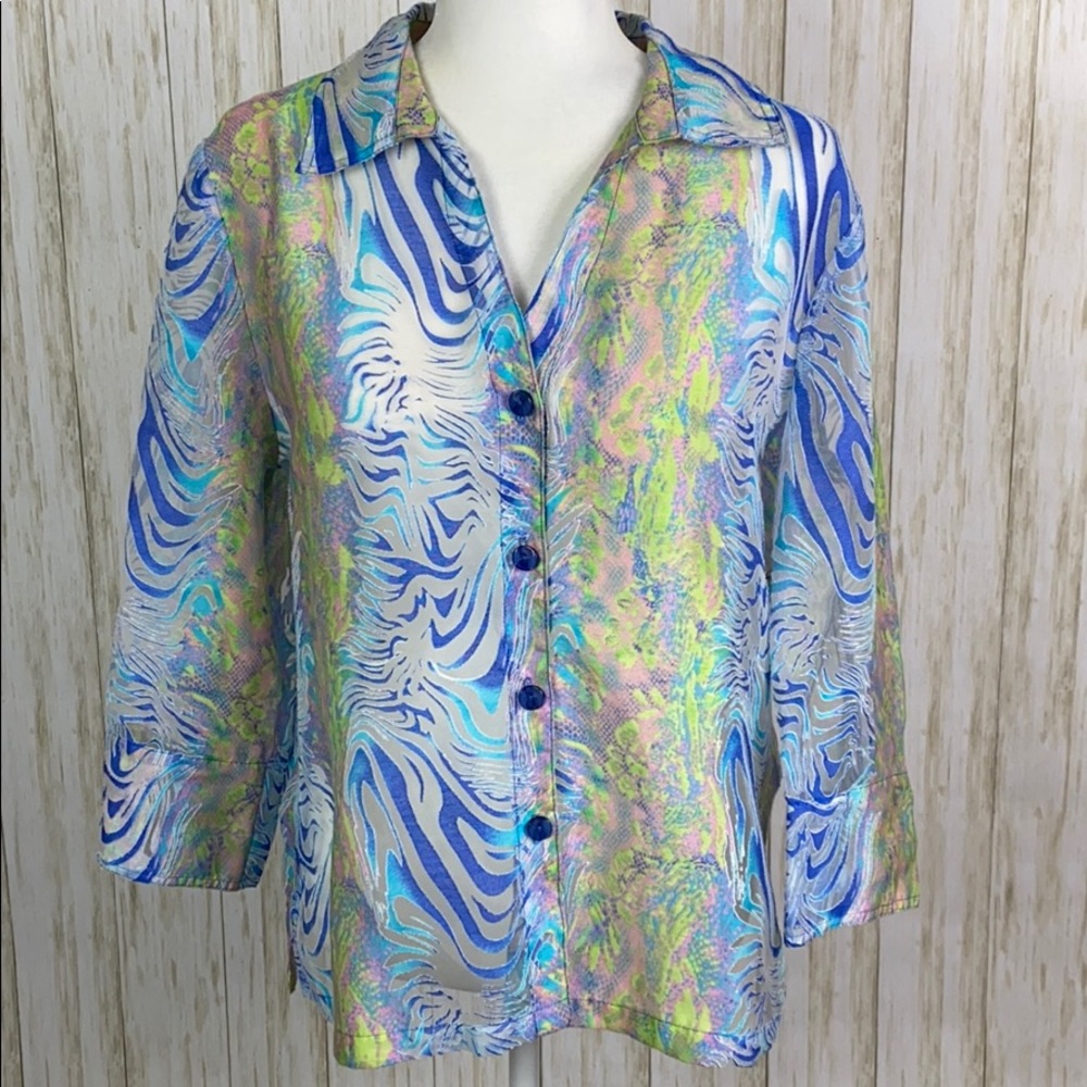 PATCHINGTON  SHEER TOP